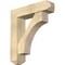 Ekena Millwork Westlake Craftsman Rough Sawn Bracket w/ Offset Brace, Douglas Fir, 8"W x 32"D x 36"H BKT0806X32X36WTL04RDF - alternate 1